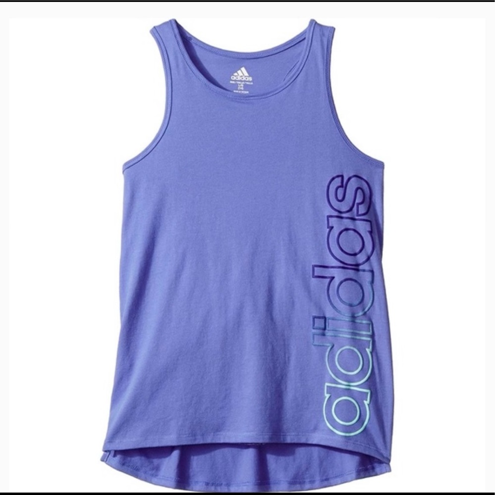 Adidas Athletic Tank Top With logo Size Large